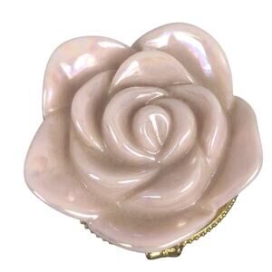Vintage New  Mary‎ Kay Rose Glaze Trinket Pink Box
